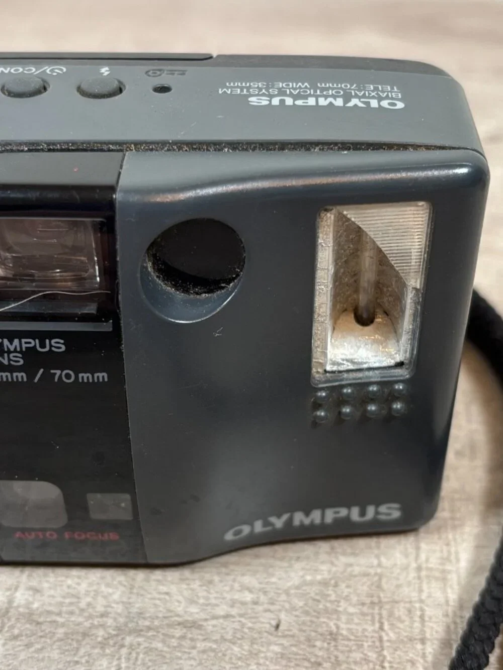 Olympus AF-10 Twin and Samsung Maxima Zoom 80GLM 35mm Camera Lot